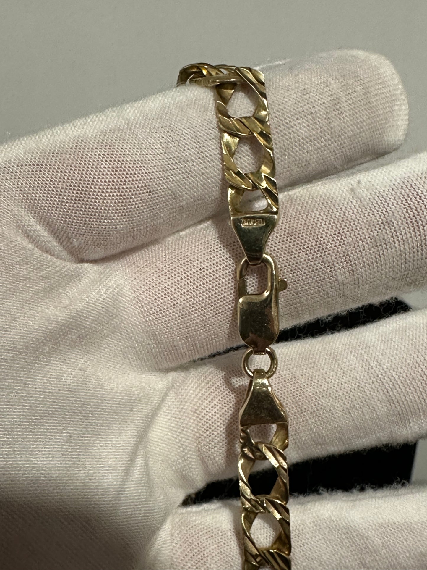 10K Diamond Cut Chain 20 5/8”
