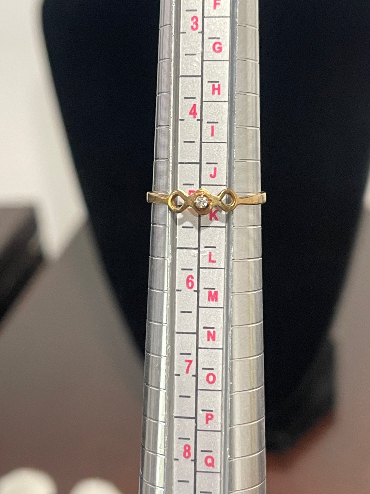 10K Diamond Ring