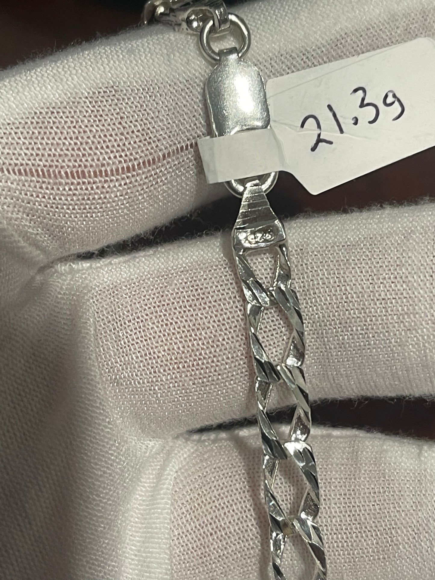 Silver DC Chain 26”