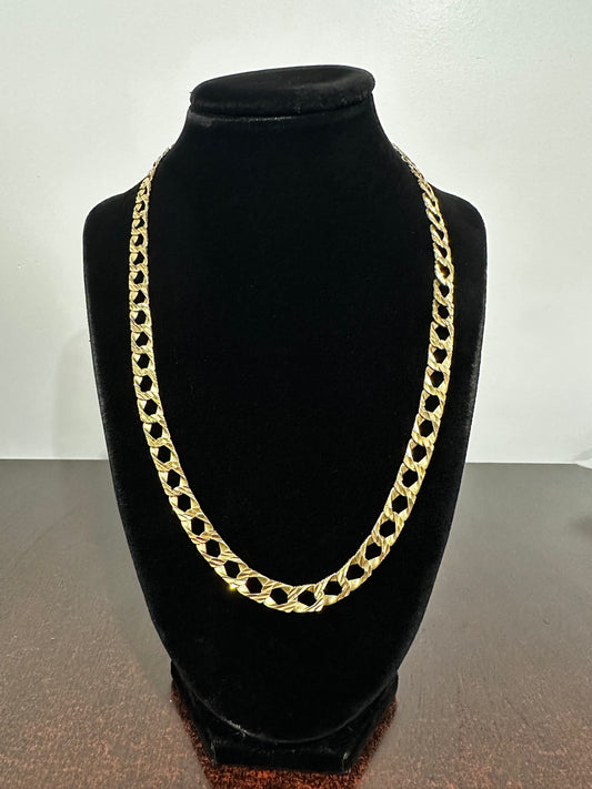 10K Diamond Cut Chain 20 5/8”