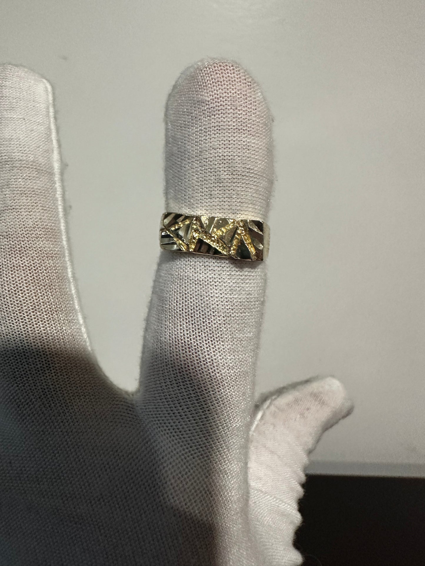 10K Nugget Ring Size 7