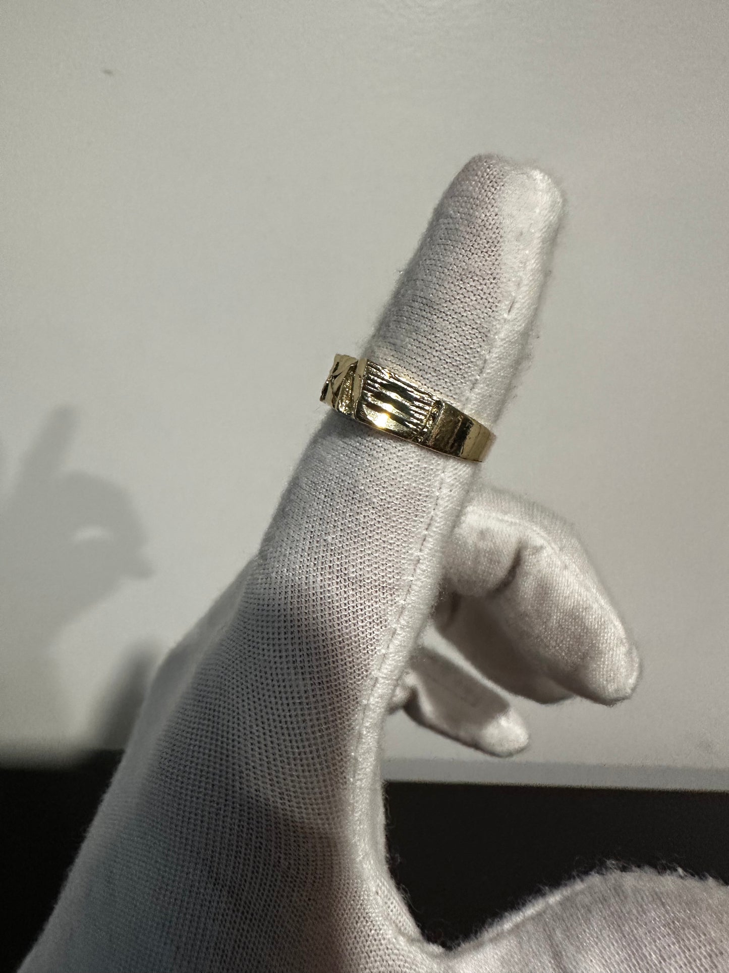 10K Nugget Ring Size 7