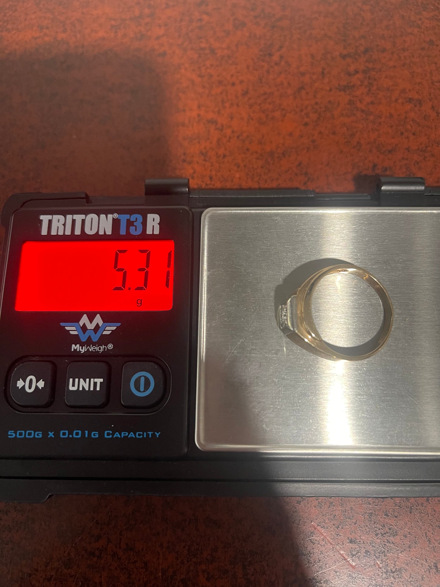 10K Men’s Diamond Ring