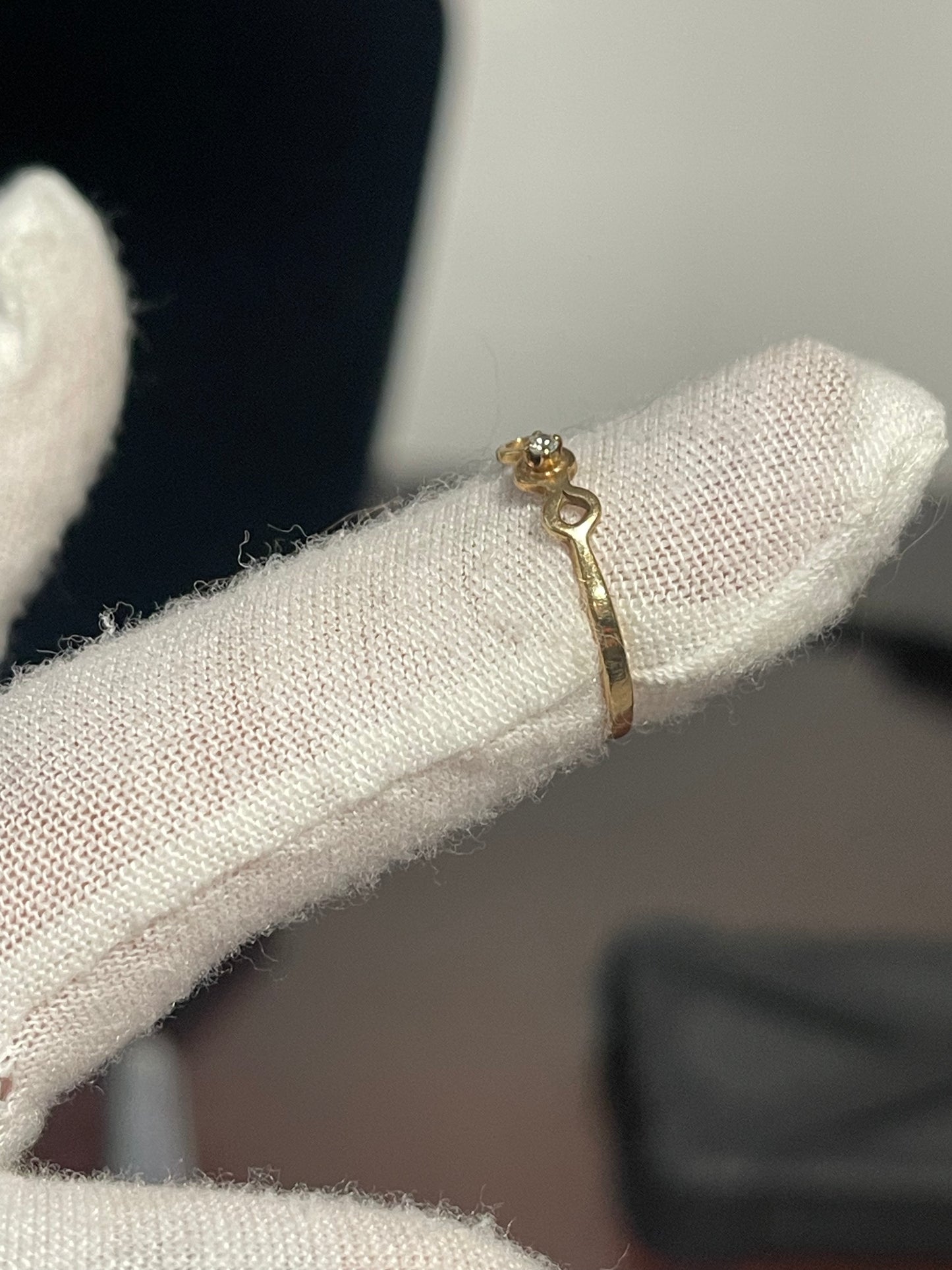 10K Diamond Ring