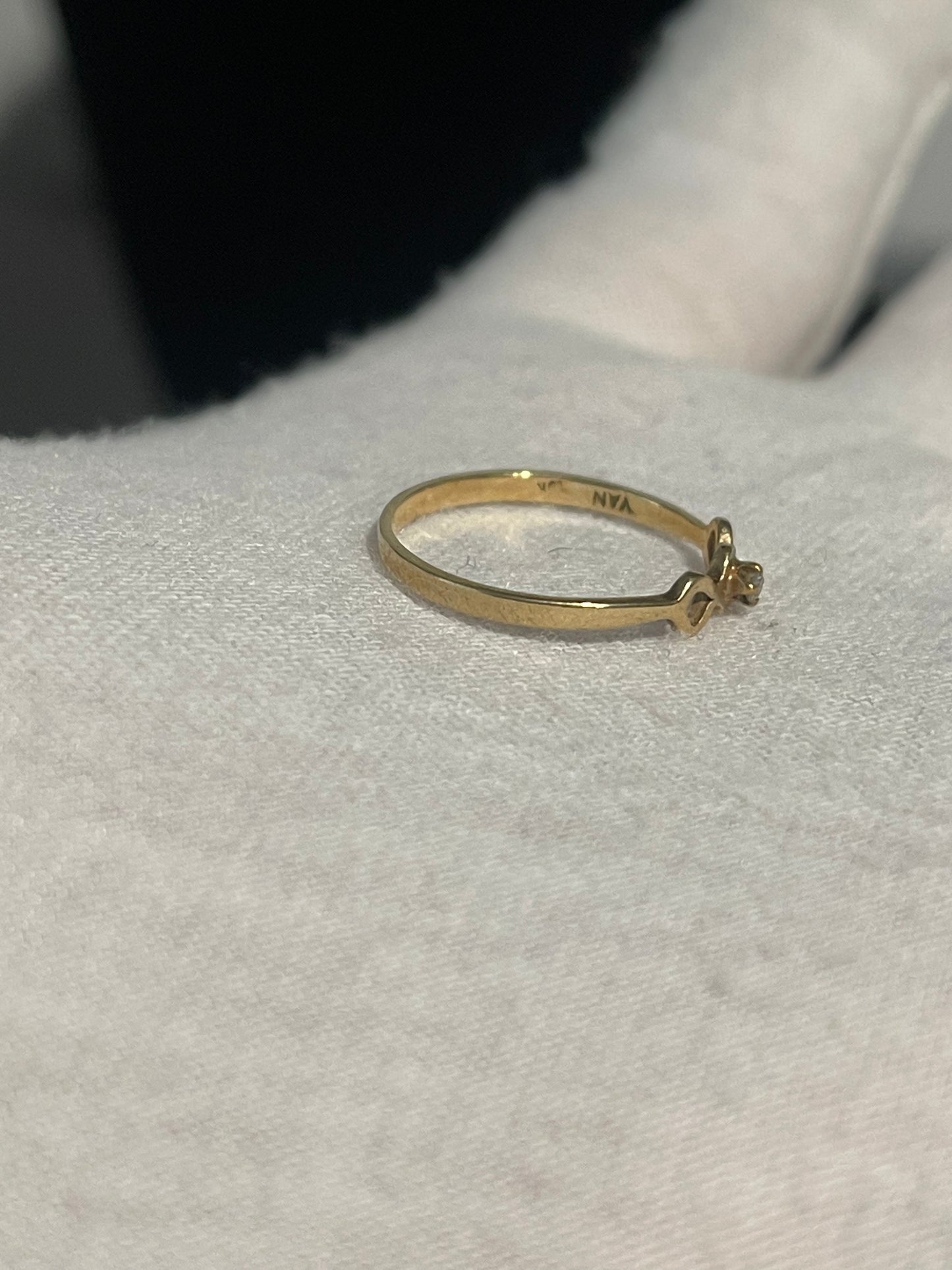 10K Diamond Ring