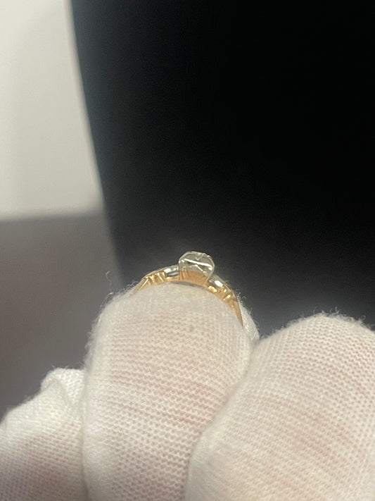 14K Diamond Ring