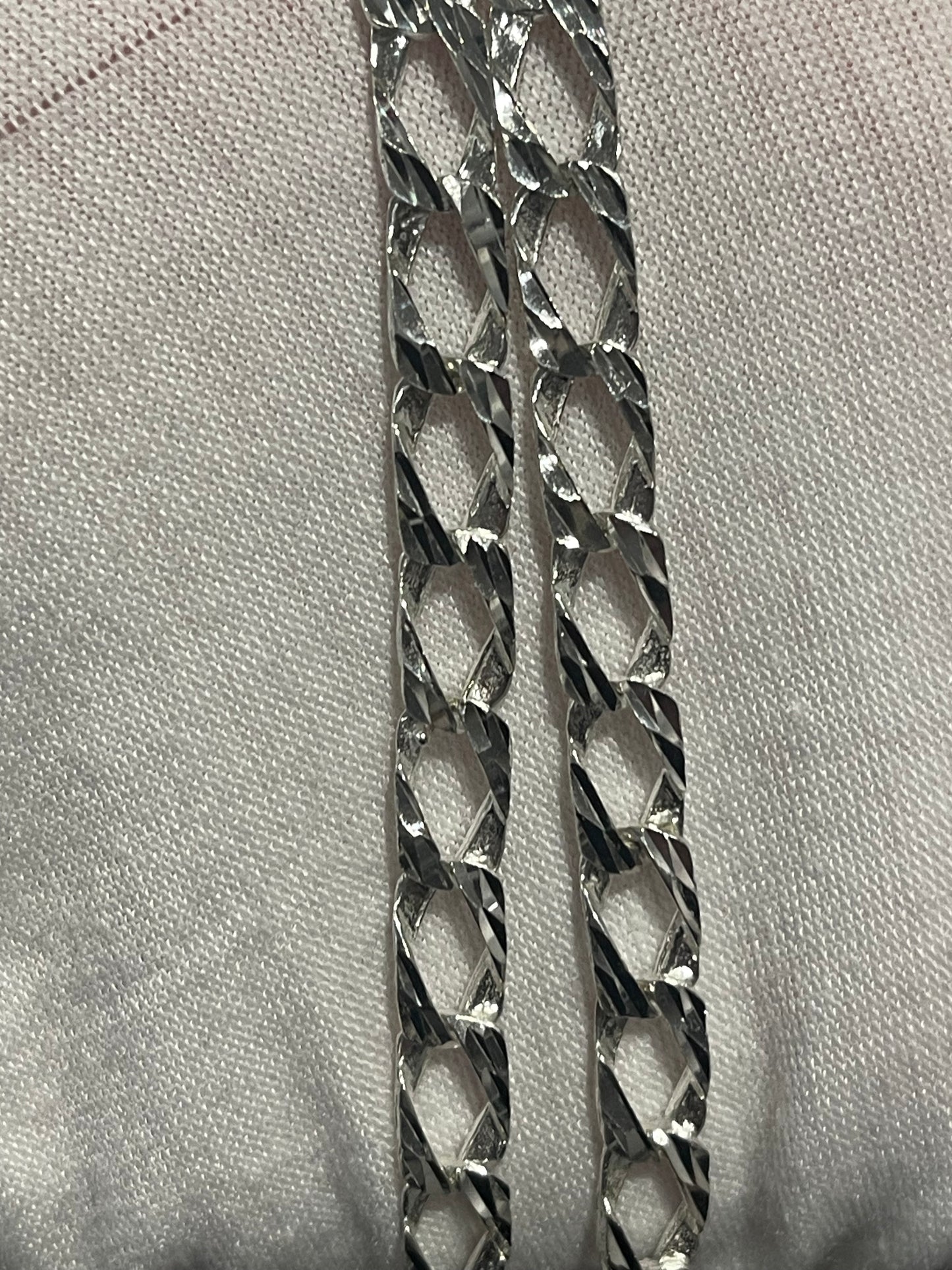 Silver DC Chain 26”